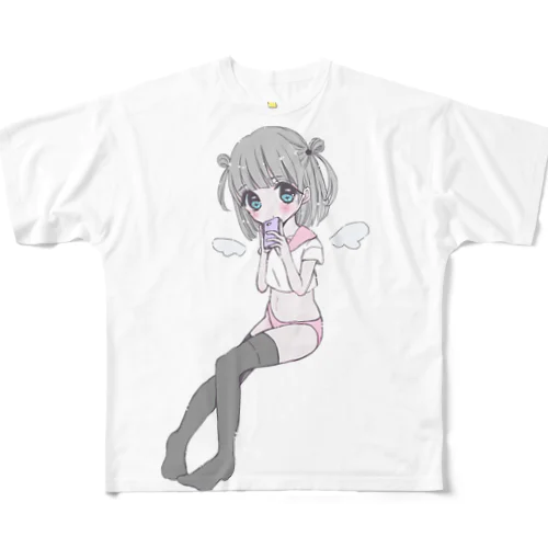 いつでもキミ フルグラフィックTシャツ