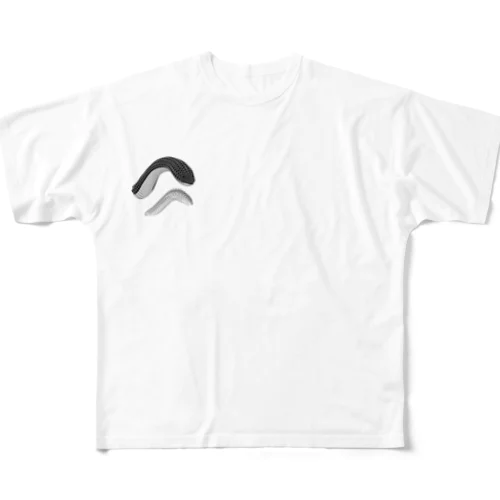 化石 All-Over Print T-Shirt