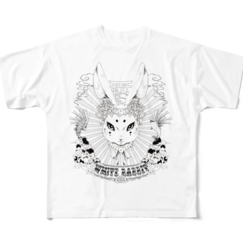和兎 All-Over Print T-Shirt