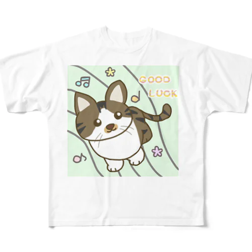 Good Luck ピピちゃん フルグラフィックTシャツ