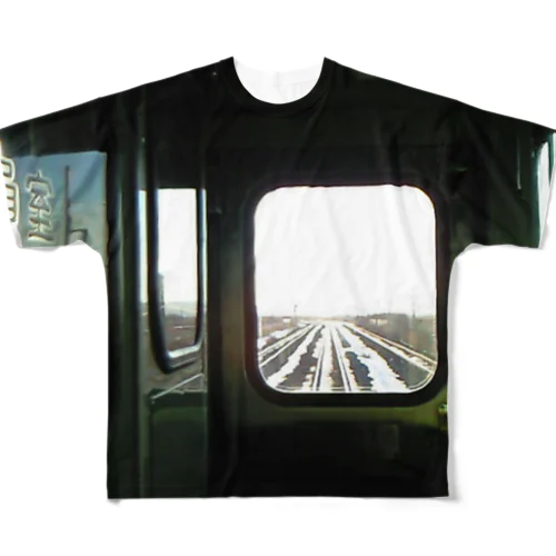 線路 All-Over Print T-Shirt