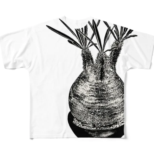 Pachypodium Gracilius フルグラフィックTシャツ