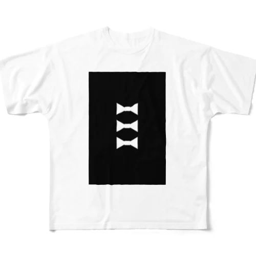 辛口リボン All-Over Print T-Shirt