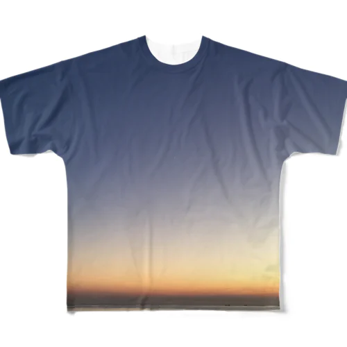 瀬戸内マジックアワー(シルバー) All-Over Print T-Shirt