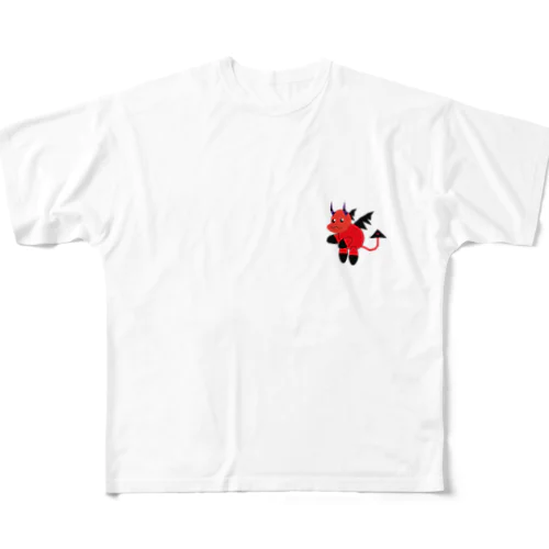 魔神くん All-Over Print T-Shirt