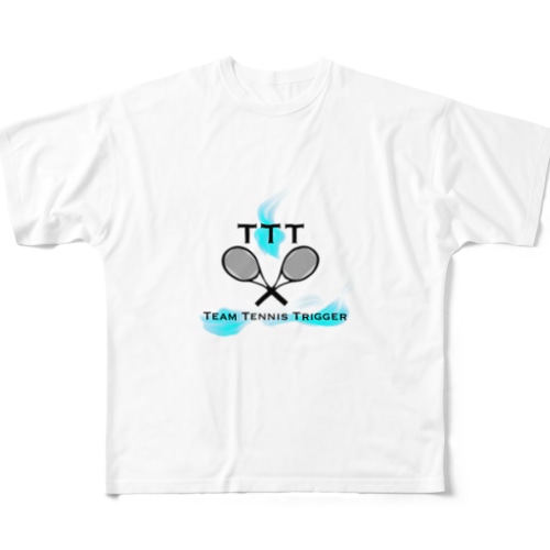 テニス ﾃｨｰｽﾘｰTシャツ All-Over Print T-Shirt