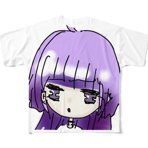 どでかめいちゃんしりーず All-Over Print T-Shirt