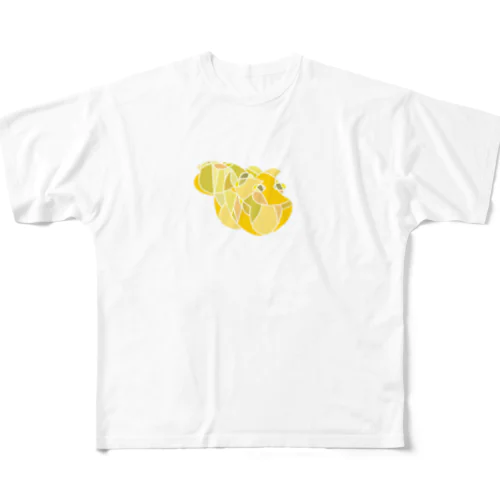 まるチャーみ・アート3-1🎨 フルグラフィックTシャツ