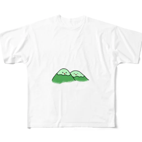 やまびこお山ちゃん All-Over Print T-Shirt