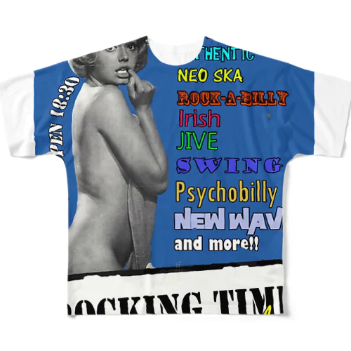 Rocking Time All-Over Print T-Shirt