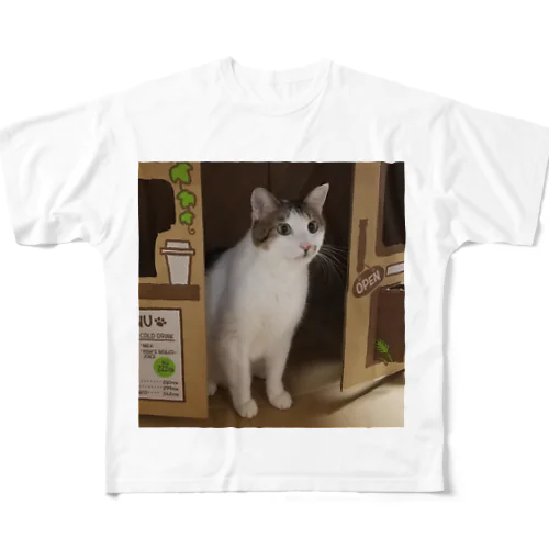 猫店長 All-Over Print T-Shirt