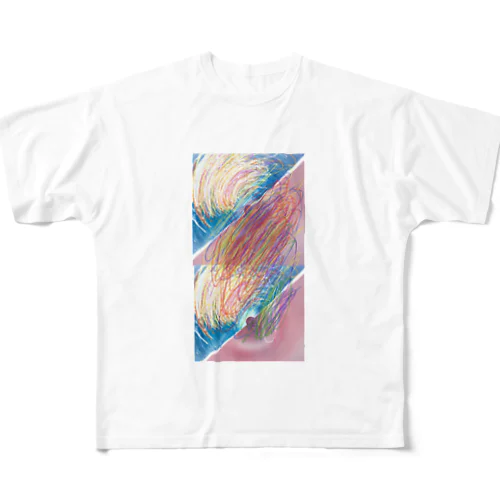 空と春 All-Over Print T-Shirt