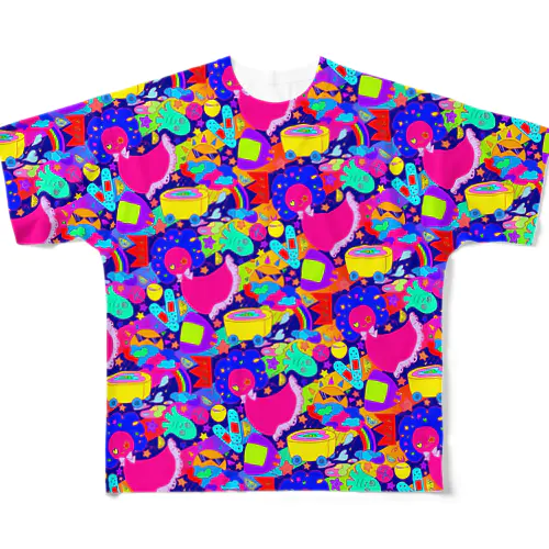 はらじゅくえんそく All-Over Print T-Shirt