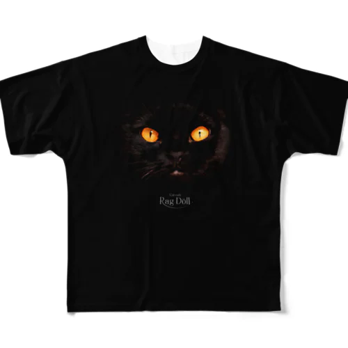 blackcat フルグラフィックTシャツ