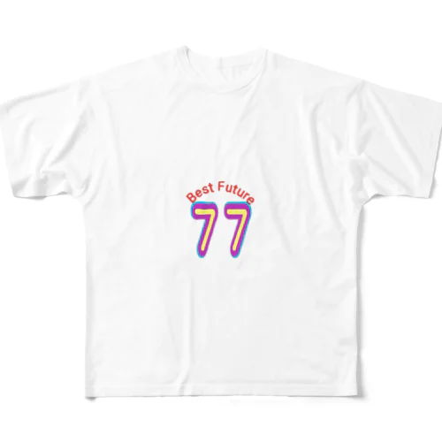 人気数字 All-Over Print T-Shirt
