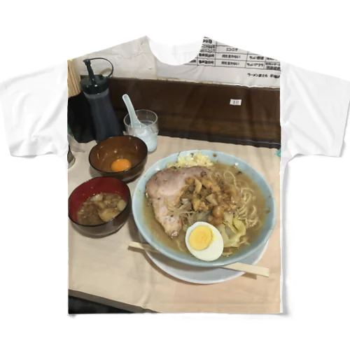 平塚にあるラーメン屋さんのTシャツ フルグラフィックTシャツ