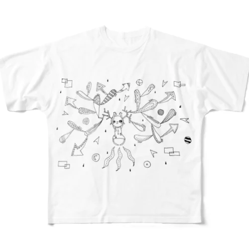 霧透界 All-Over Print T-Shirt