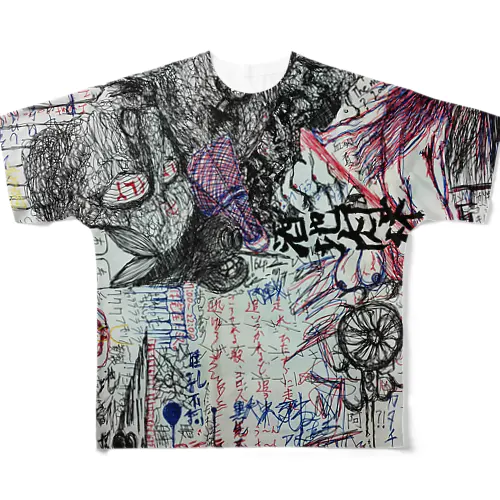 ブレインブレイクTシャツ All-Over Print T-Shirt
