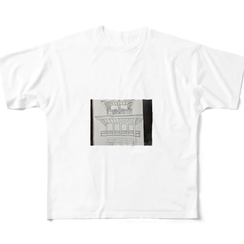 金閣寺 All-Over Print T-Shirt