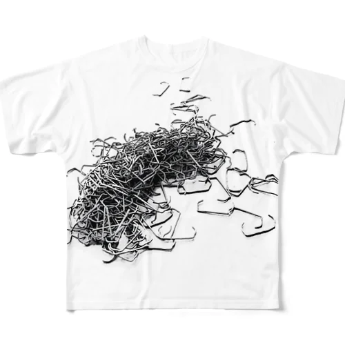 stapler All-Over Print T-Shirt