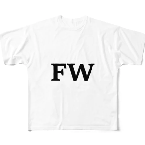 フォワード（FW）（パワーワードシリーズ010） All-Over Print T-Shirt