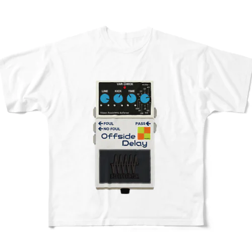 オフサイドディレイ All-Over Print T-Shirt