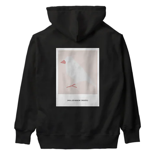 JAVA SPARROW (WHITE) Heavyweight Hoodie