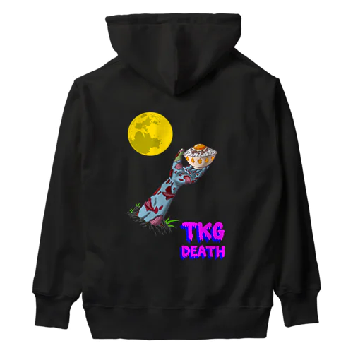 【バックプリント】TKG(卵かけごはん)DEATH！ Heavyweight Hoodie