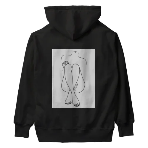 nude_x（パーカー） Heavyweight Hoodie