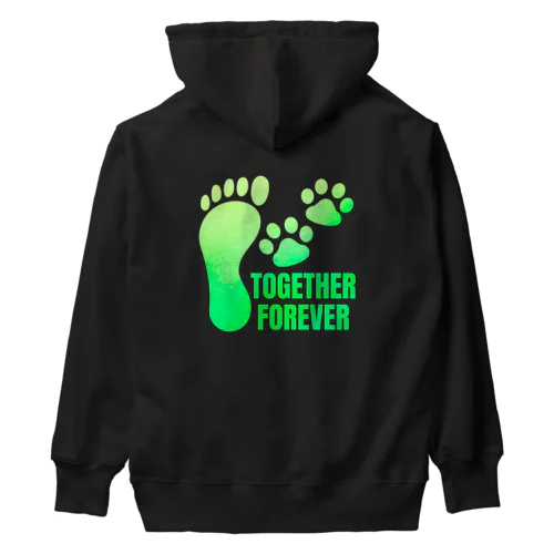 TOGETHER FOREVER Heavyweight Hoodie