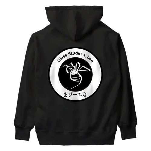 あびー工房（a_bee）ロゴグッズ Heavyweight Hoodie