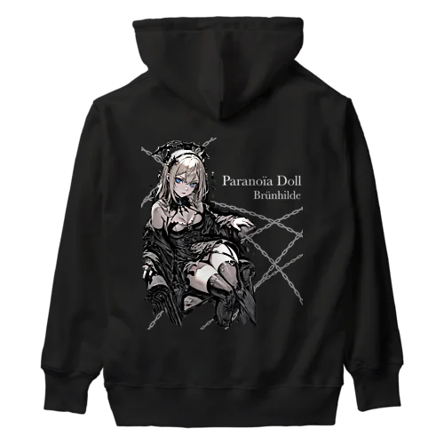 Paranoïa Doll Brünhilde ゴスロリ少女 Heavyweight Hoodie