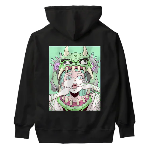 来る全ては糧　mint Heavyweight Hoodie