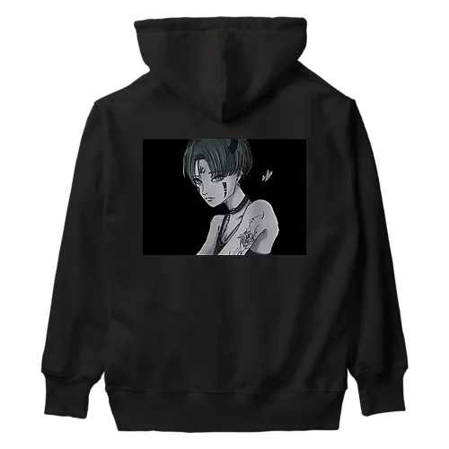 悪魔くん Heavyweight Hoodie