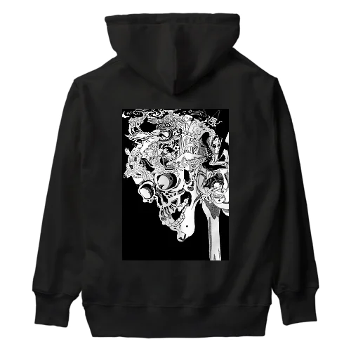 がしゃどくろと百鬼夜行 Heavyweight Hoodie