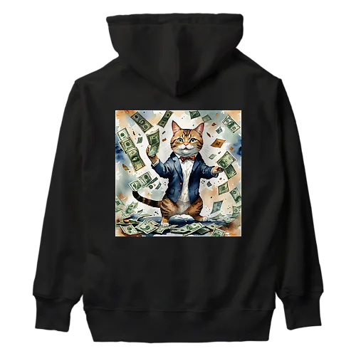 猫社長 Heavyweight Hoodie