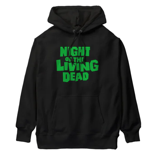 Night of the Living Dead_ロゴ Heavyweight Hoodie