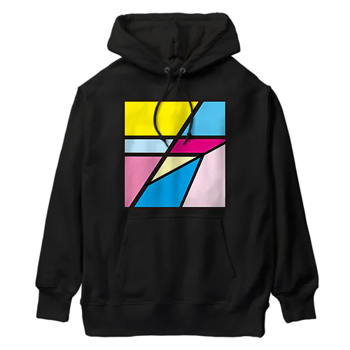 キイ スクエアロゴCMYK Heavyweight Hoodie