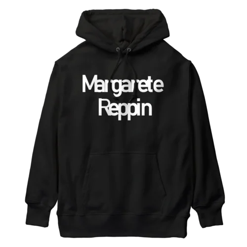 マーガレットレッピンの白 Heavyweight Hoodie