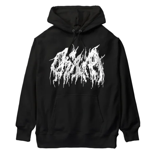 デスメタル大阪/DEATH METAL OSAKA Heavyweight Hoodie