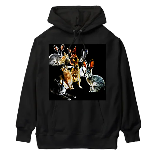 Electric Rabbit Land Heavyweight Hoodie