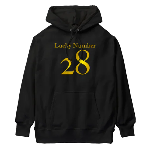 ラッキーNo.28 Heavyweight Hoodie