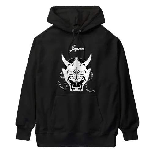 般若（スカジャン風） Heavyweight Hoodie