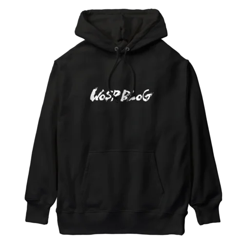 WOSP ブラック Heavyweight Hoodie