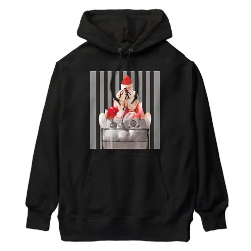 モノクロいちごサンデー Heavyweight Hoodie