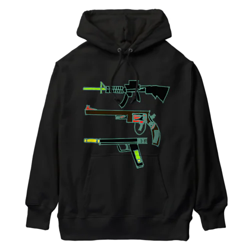 セット拳銃  Heavyweight Hoodie