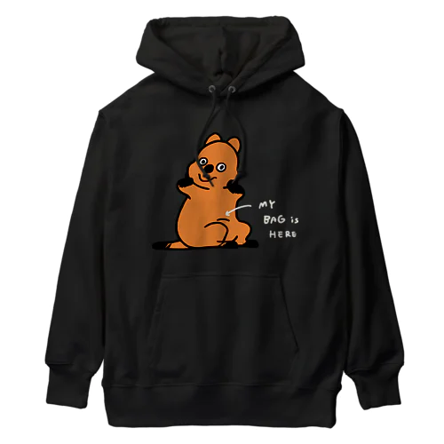 濃色用！クオッカ Heavyweight Hoodie