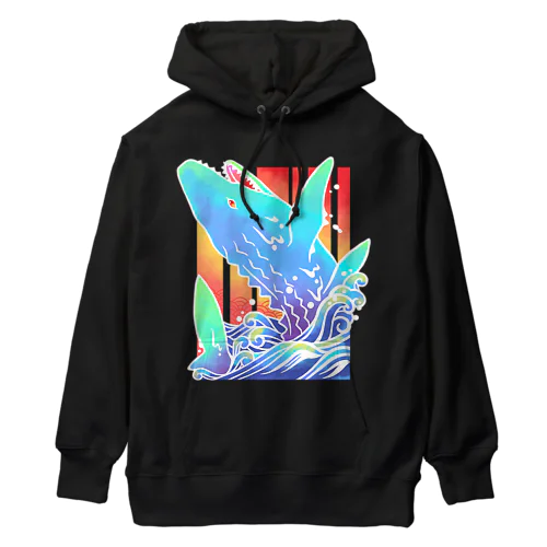 【和風】モササウルス Heavyweight Hoodie