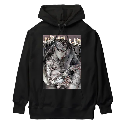 灰色の夢 Heavyweight Hoodie