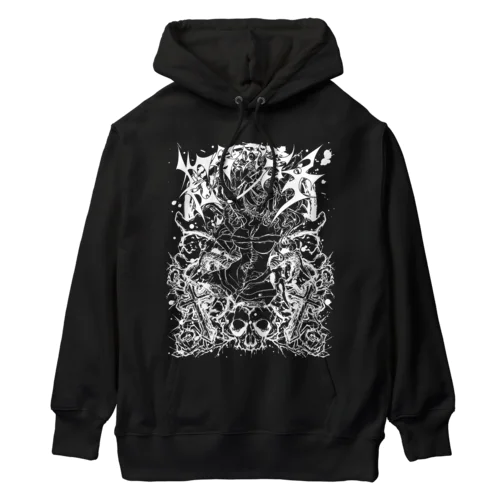 エゴイスト乙女　白抜き Heavyweight Hoodie